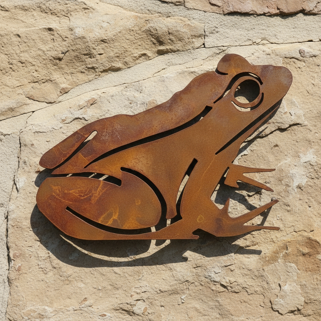 Frog Metal Wall Art