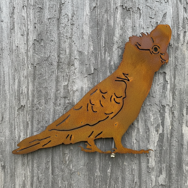 Galah Metal Wall Art - Garden Art