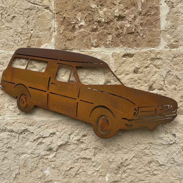 HK Holden Panel Van Metal Wall Art