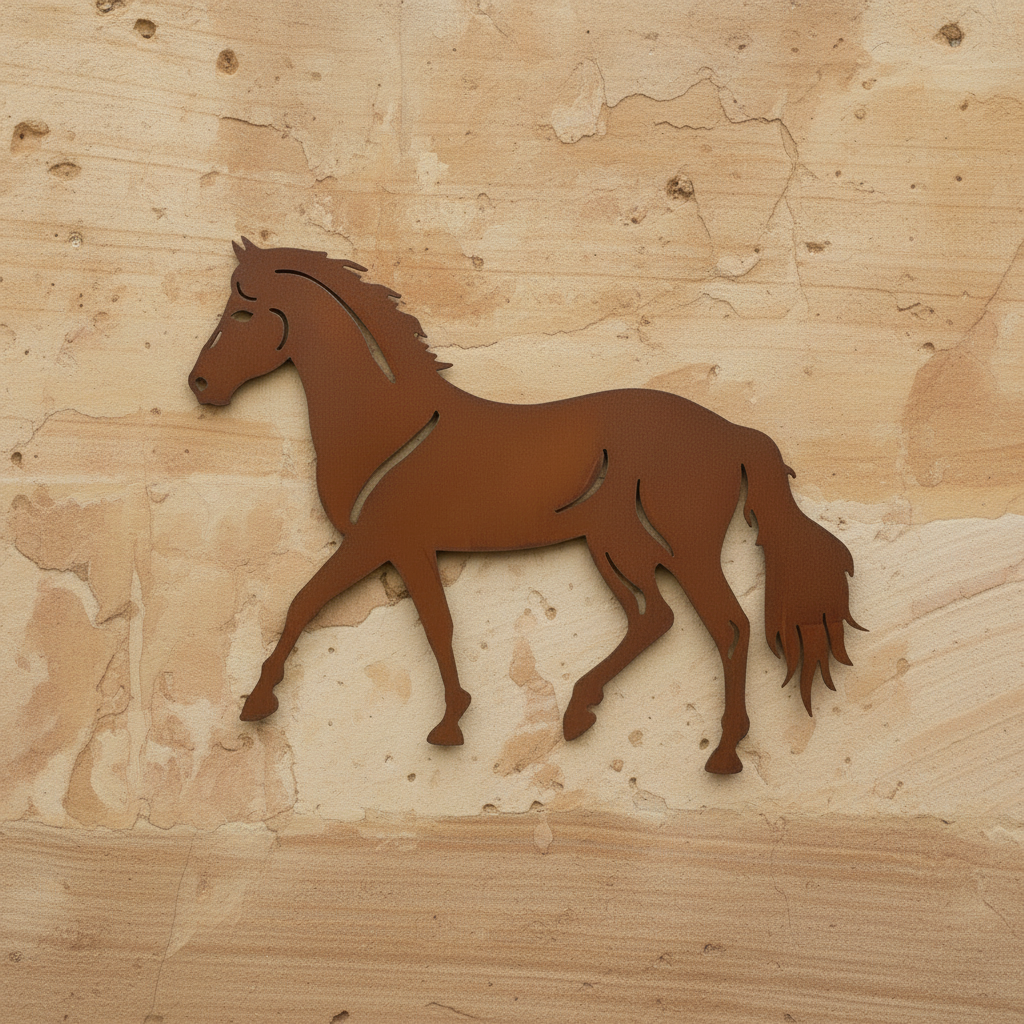 Horse Metal Wall Art
