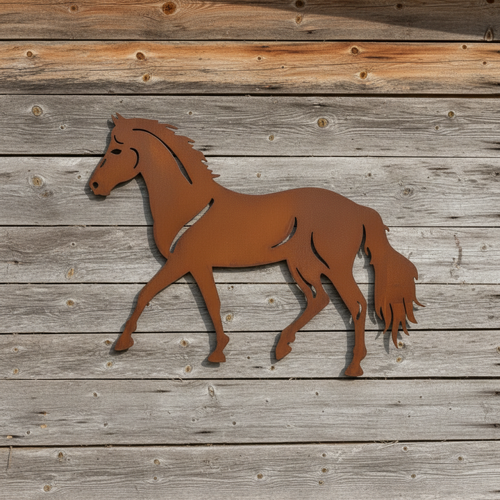 Horse Metal Wall Art
