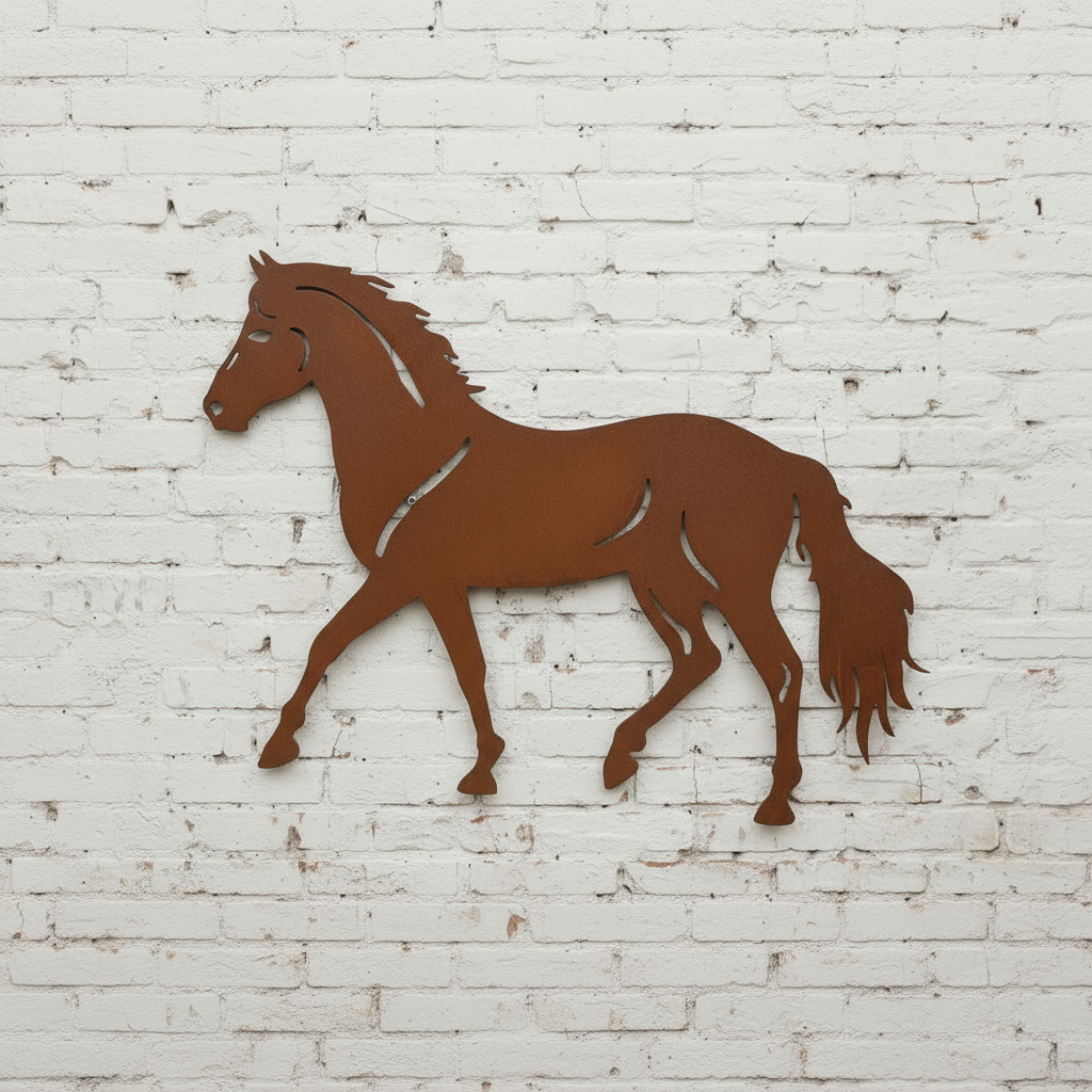 Horse Metal Wall Art