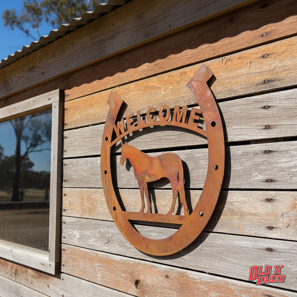 Welcome Sign | Welcome Signs | Metal Welcome Signs – Old n Dazed