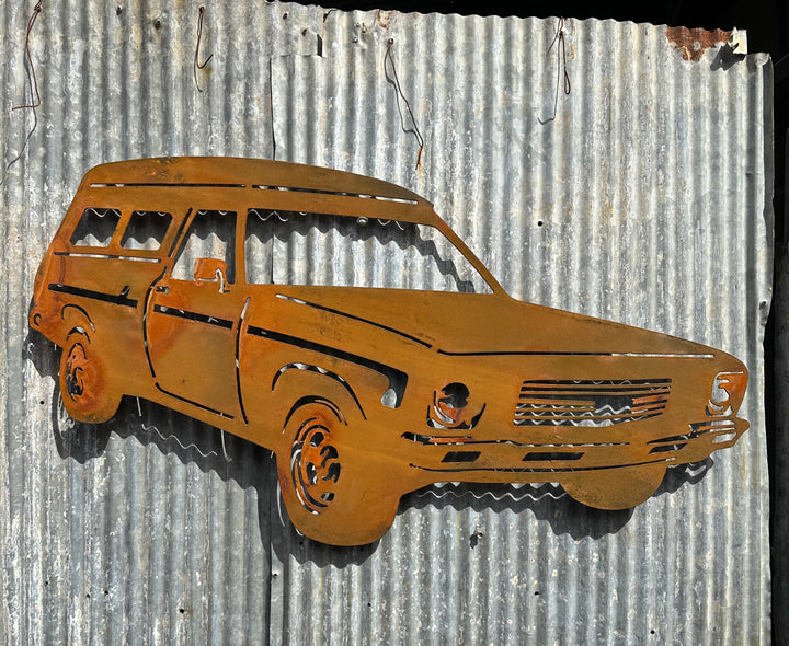 HQ Holden Panel Van Metal Wall Art-Old n Dazed