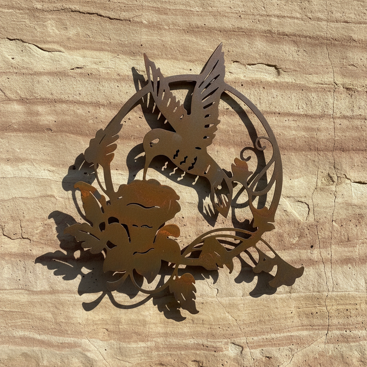 Humming Bird - Metal Wall Art