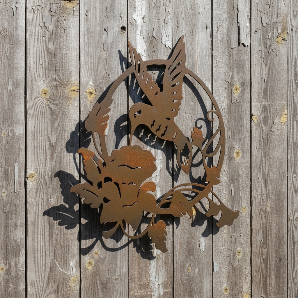 Humming Bird - Metal Wall Art
