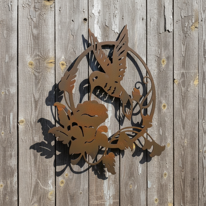 Humming Bird - Metal Wall Art