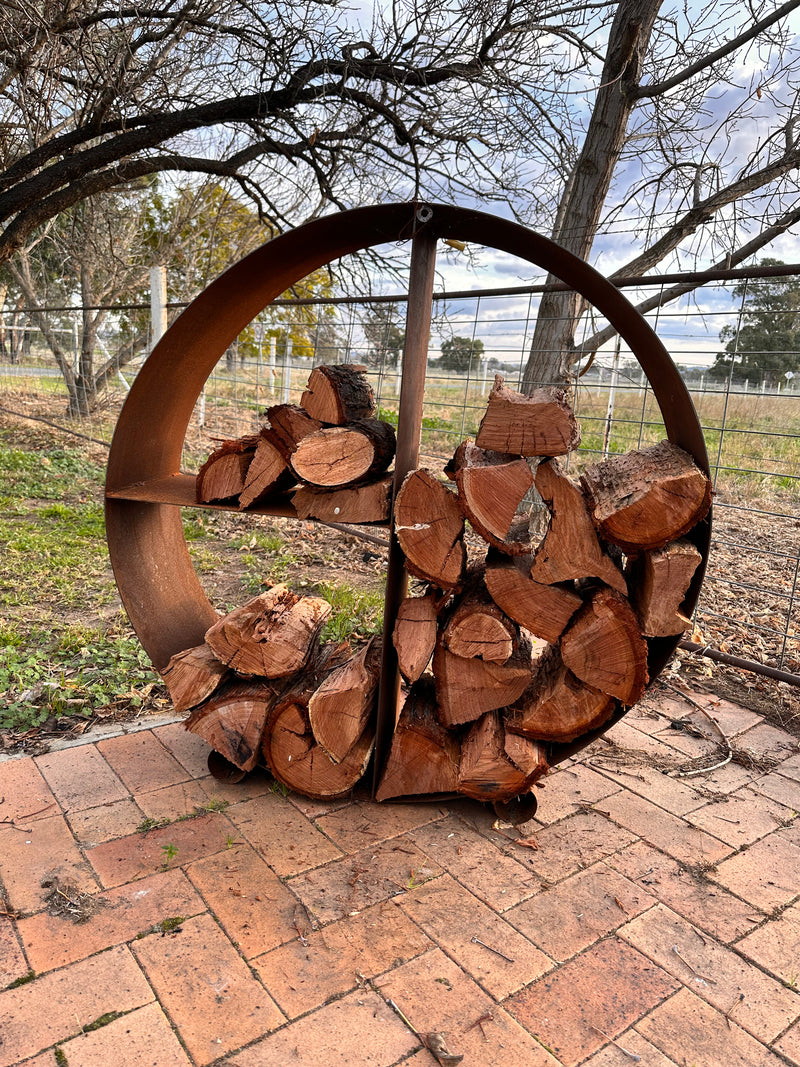 Round Firewood Storage Rack