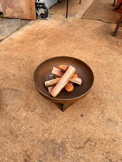 Contemporary Camping Fire Pit - Compact - Portable