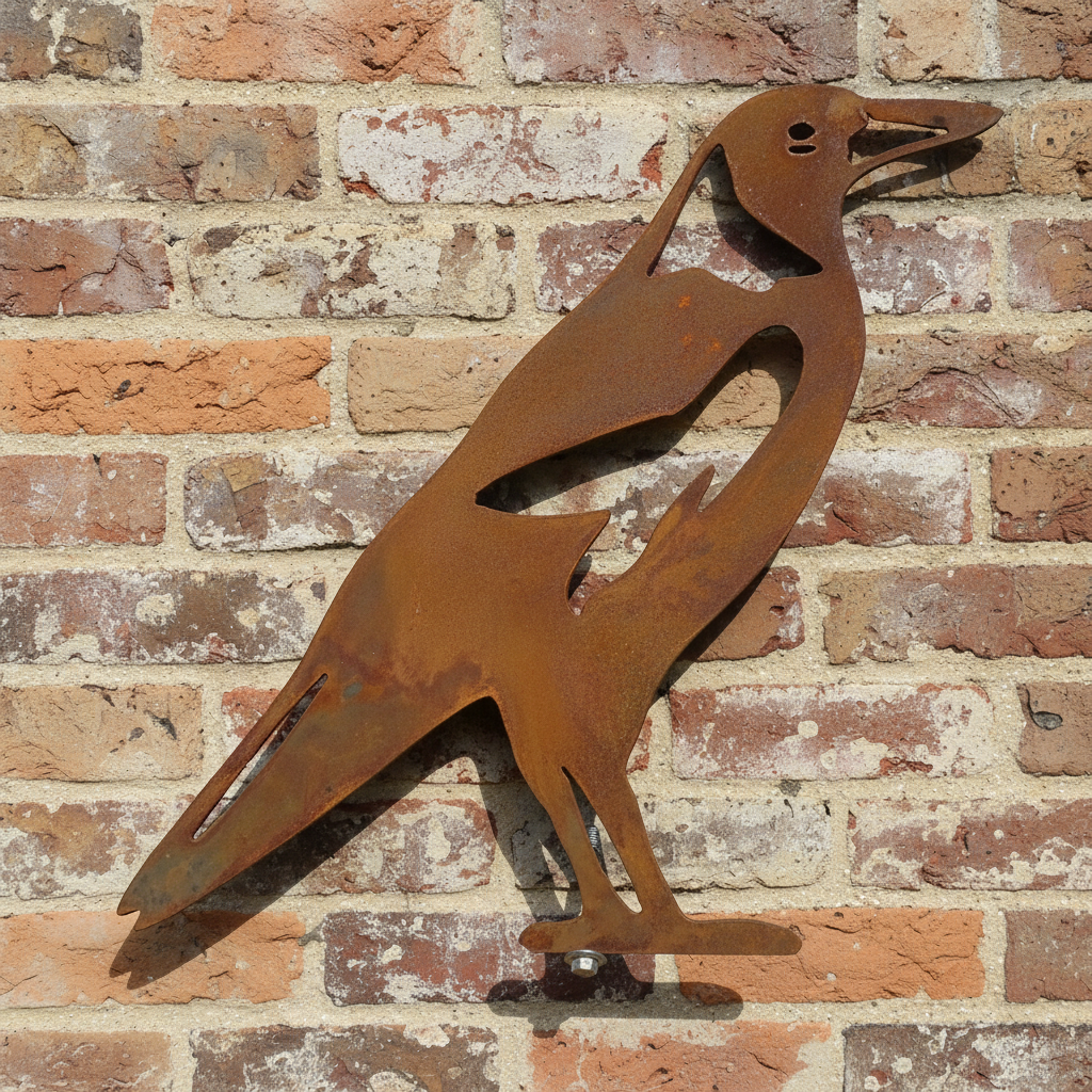 Magpie Metal Wall Art