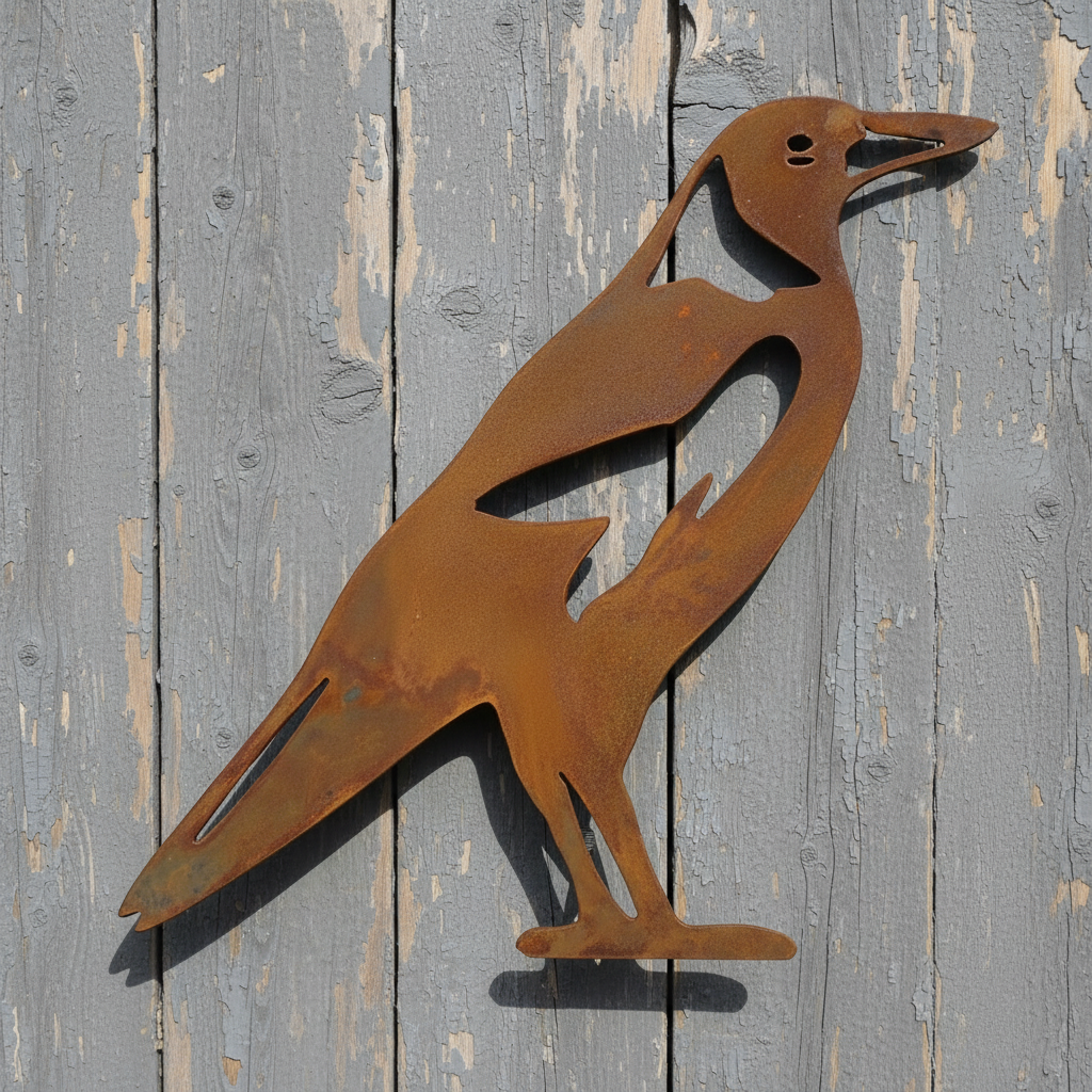 Magpie Metal Wall Art