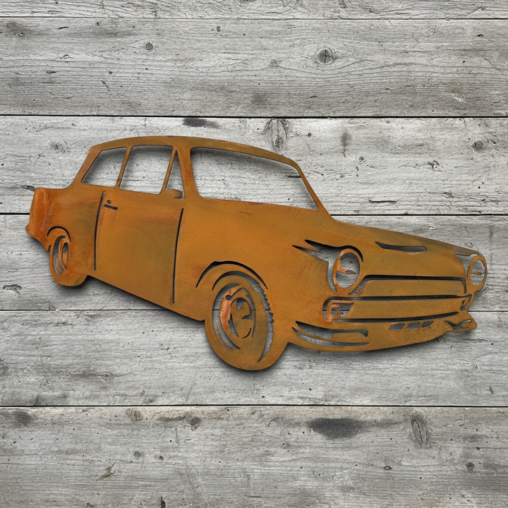 Mark 1 Cortina Metal Wall Art