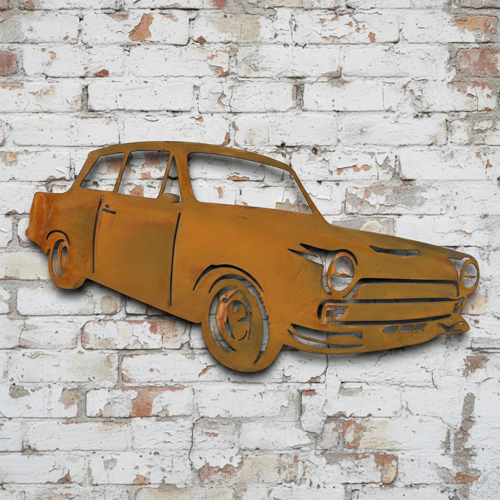 Mark 1 Cortina Metal Wall Art