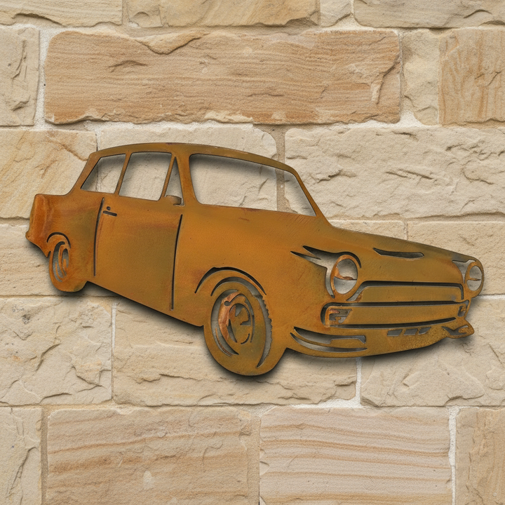 Mark 1 Cortina Metal Wall Art