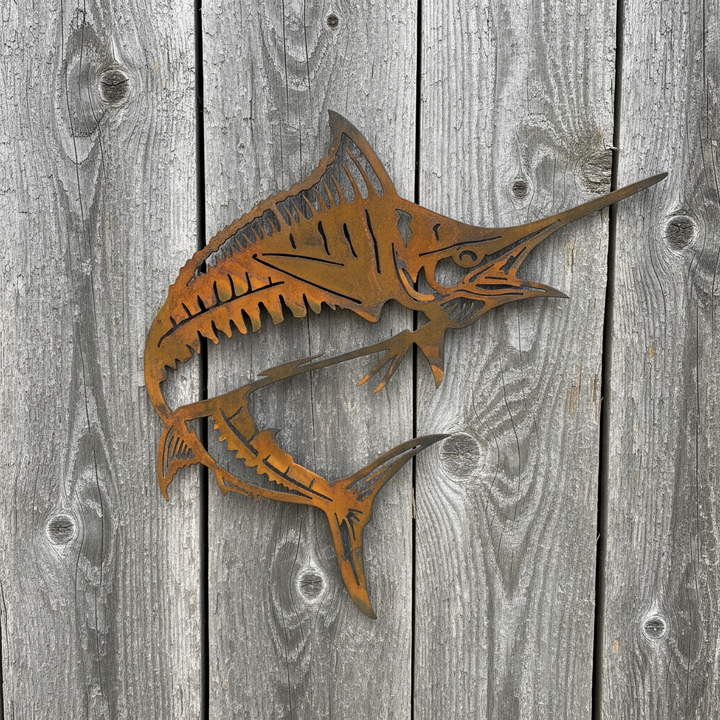 Marlin Metal Wall Art - Fish