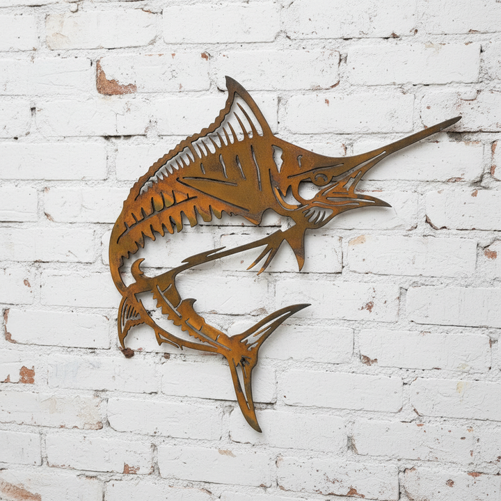 Marlin Metal Wall Art - Fish