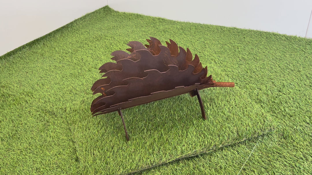 Echidna Garden Ornament - Metal Garden Art