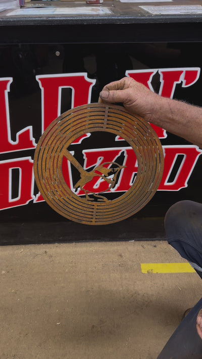 Magpie Metal Wind spinner