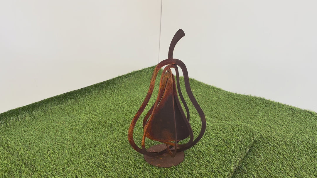 3d Pears Small Sizes (3 sizes available)Metal Garden Art