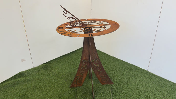 Sundial Metal Garden Art