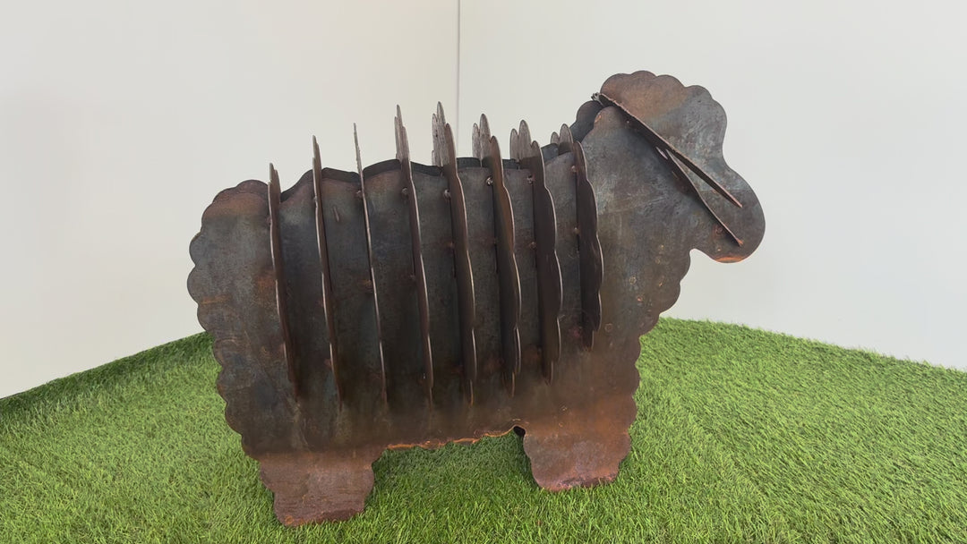 3d Sheep (3 sizes available) Metal Garden Art