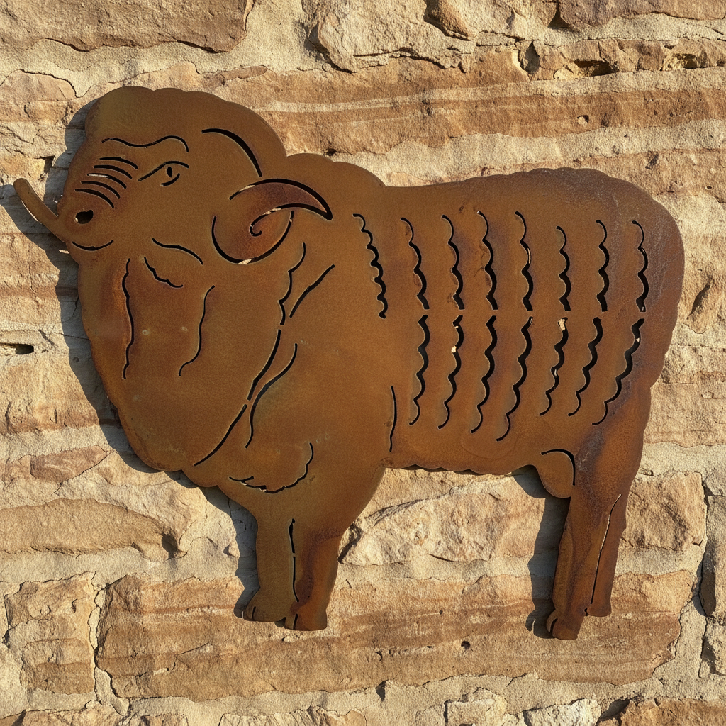 Ram Farm Metal Wall Art