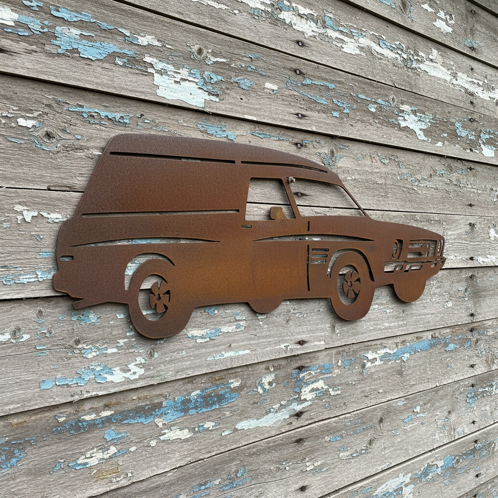 Sandman Holden Panel van Metal Wall Art