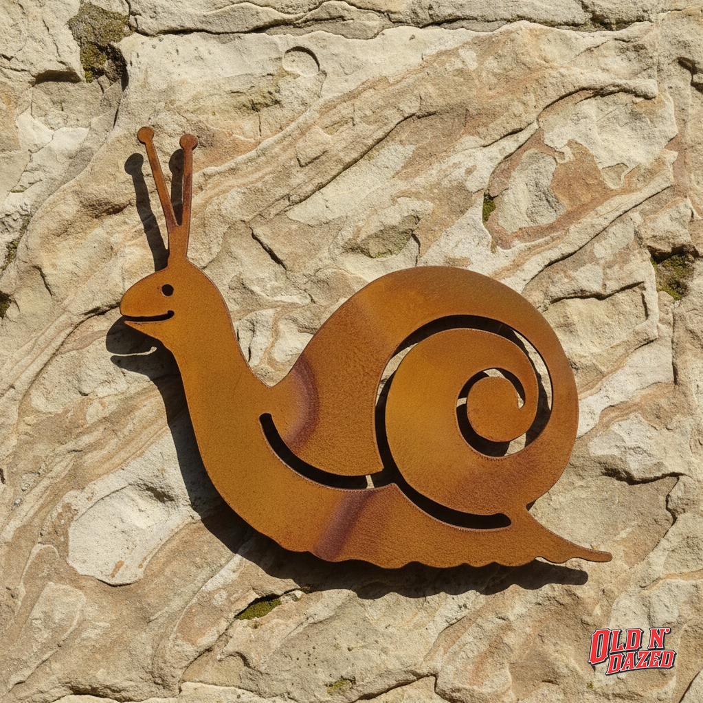 Snail Metal Wall Art
