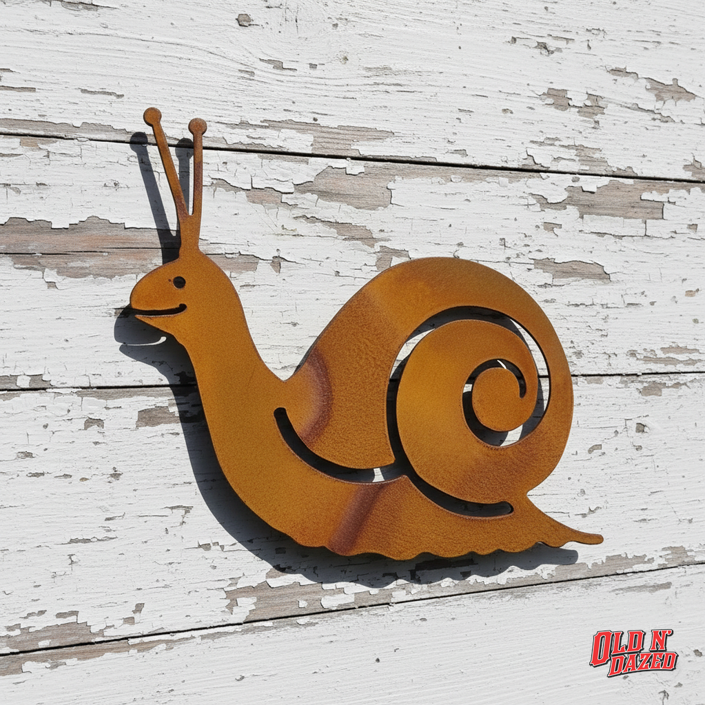 Snail Metal Wall Art