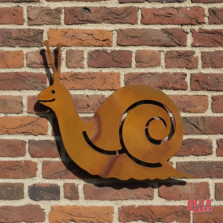 Snail Metal Wall Art