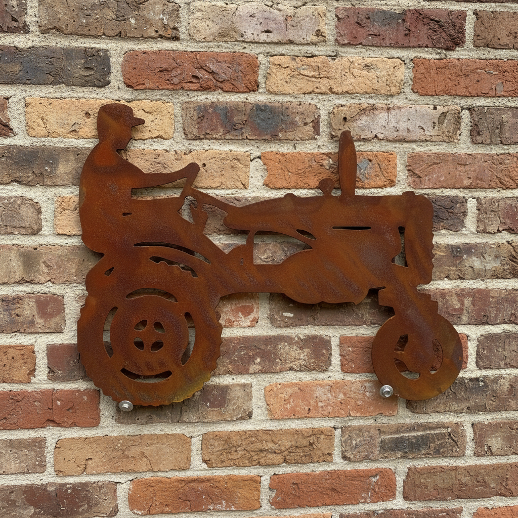 Tractor Metal Wall Art