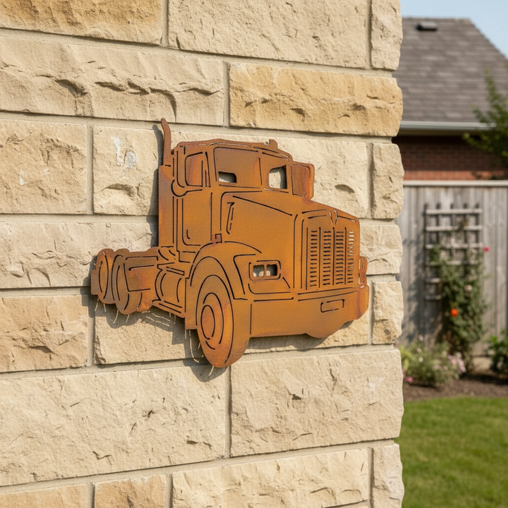 Truck Metal Wall Art