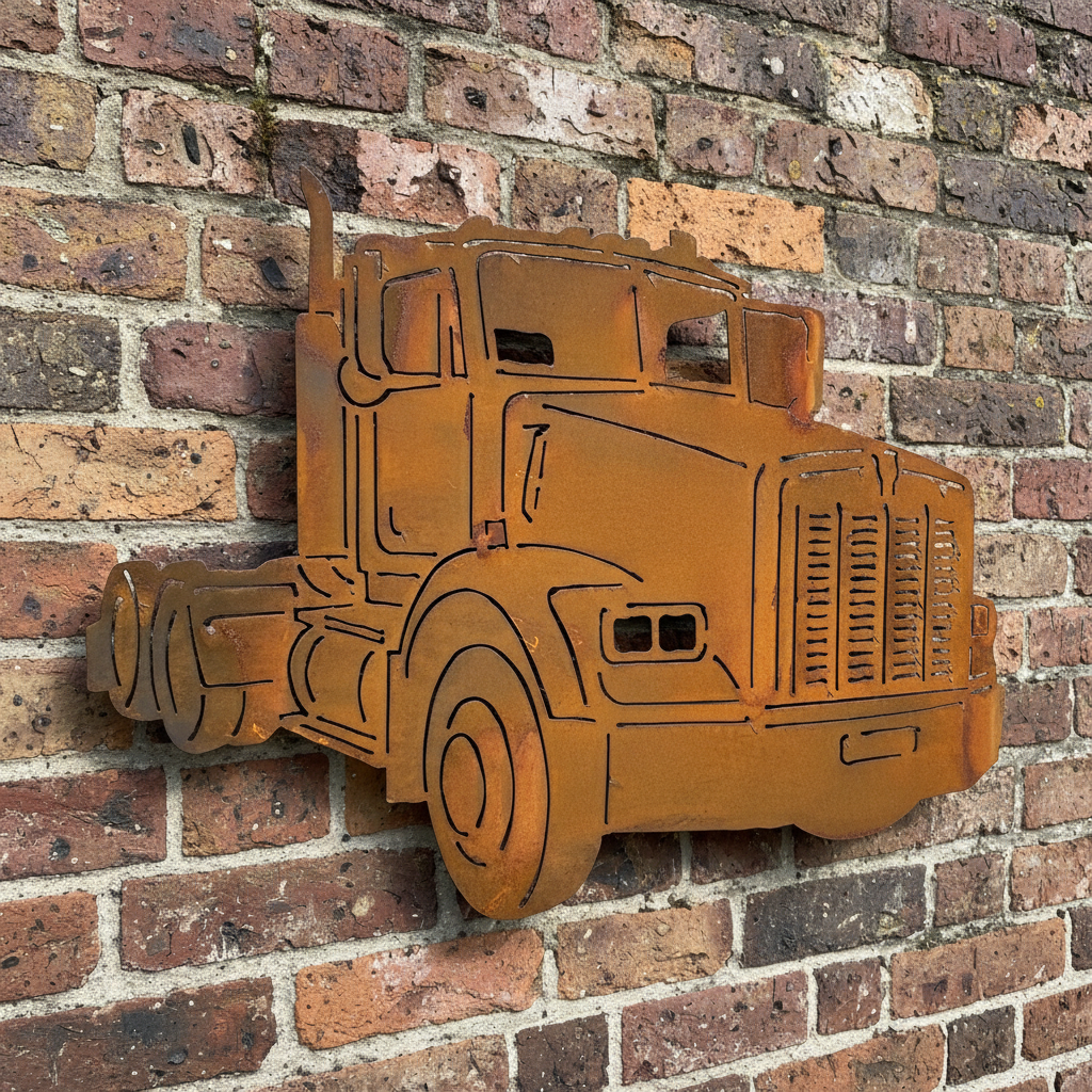 Truck Metal Wall Art