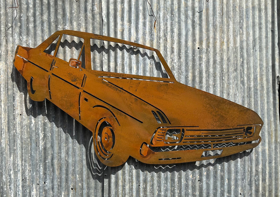 VG Valiant Coupe Metal Wall Art-Old n Dazed