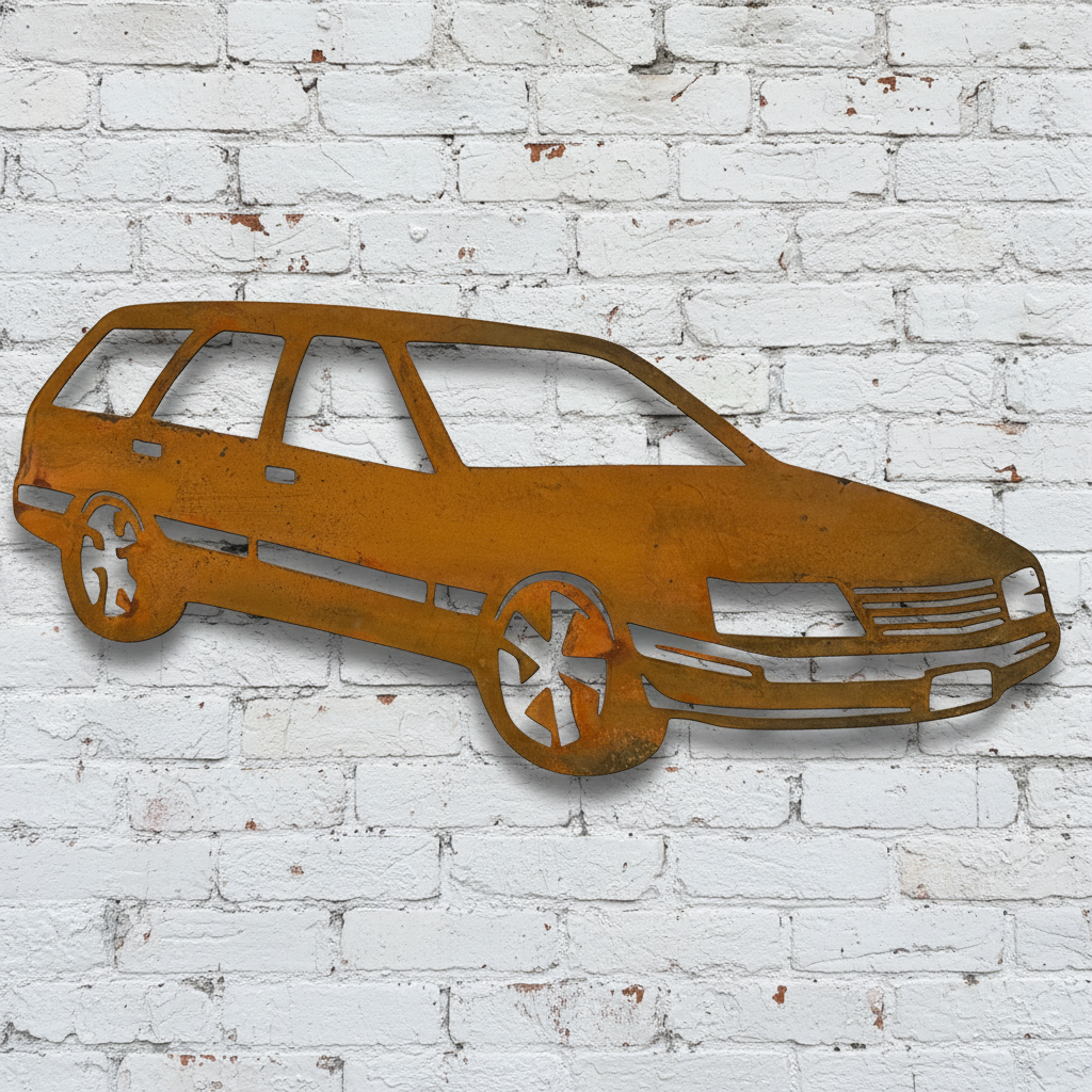 VK Holden Commodore Station Wagon Metal Wall Art