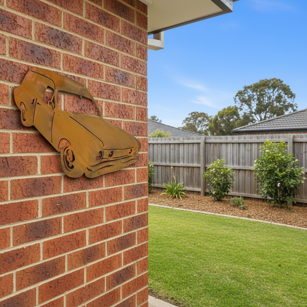 XT Ford Panel Van Metal Wall Art