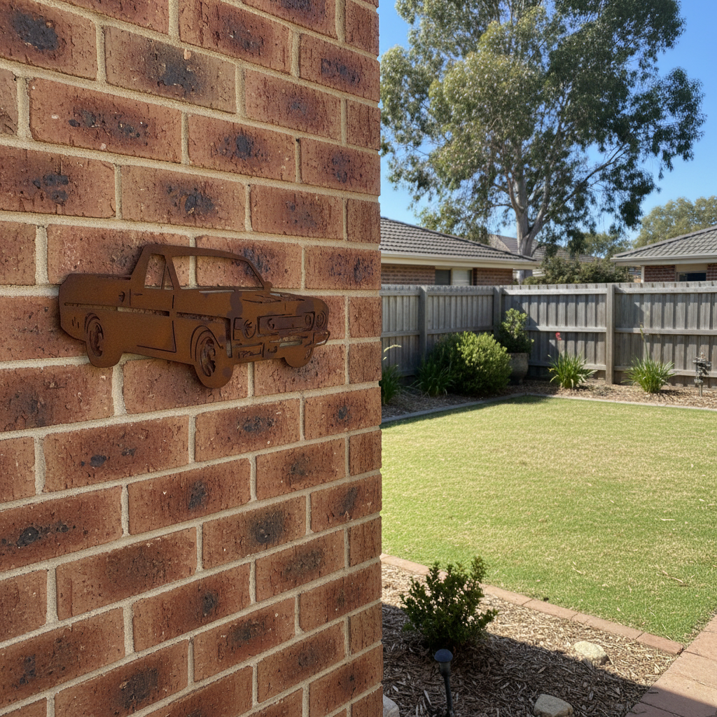 XW Ford Ute Metal Wall Art