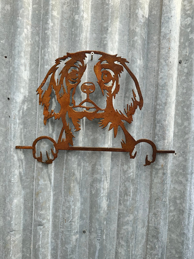 Cavalier King Charles Spaniel - Dog Memorial Plaque - Metal Art-Old n Dazed