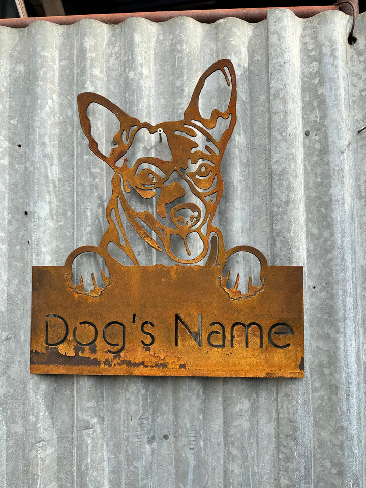 Chihuahua - Dog Memorial Plaque - Metal Art-Old n Dazed