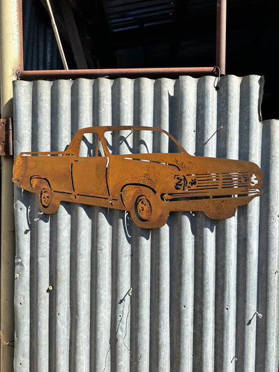 HR Holden Ute Metal Wall Art-Old n Dazed