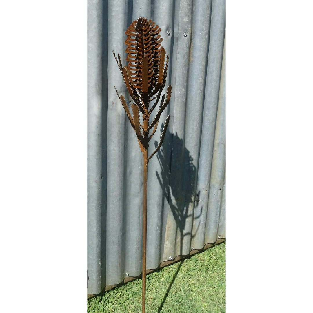 Banksia (small or medium) Metal Garden Art-Old n Dazed