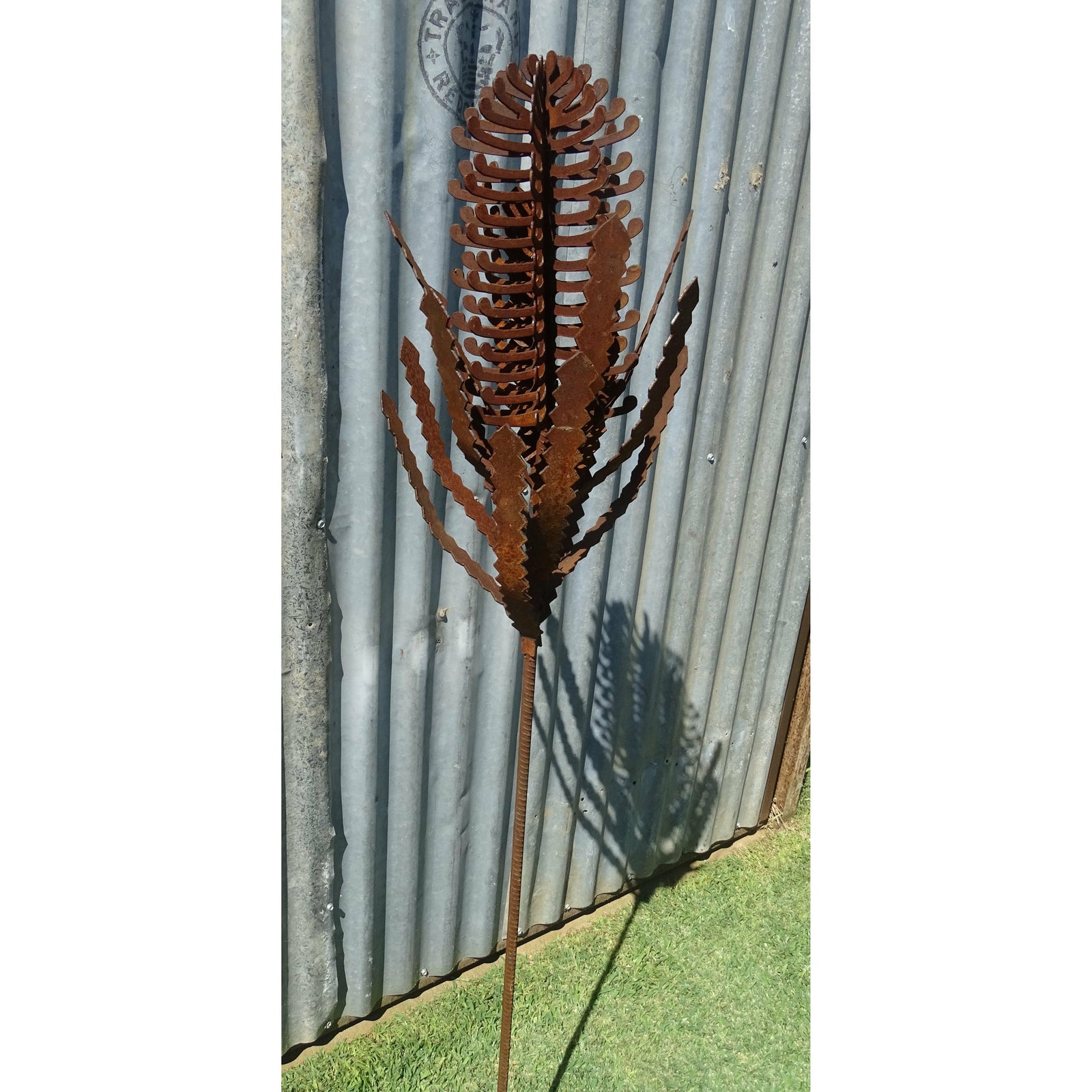 Banksia (small or medium) Metal Garden Art-Old n Dazed
