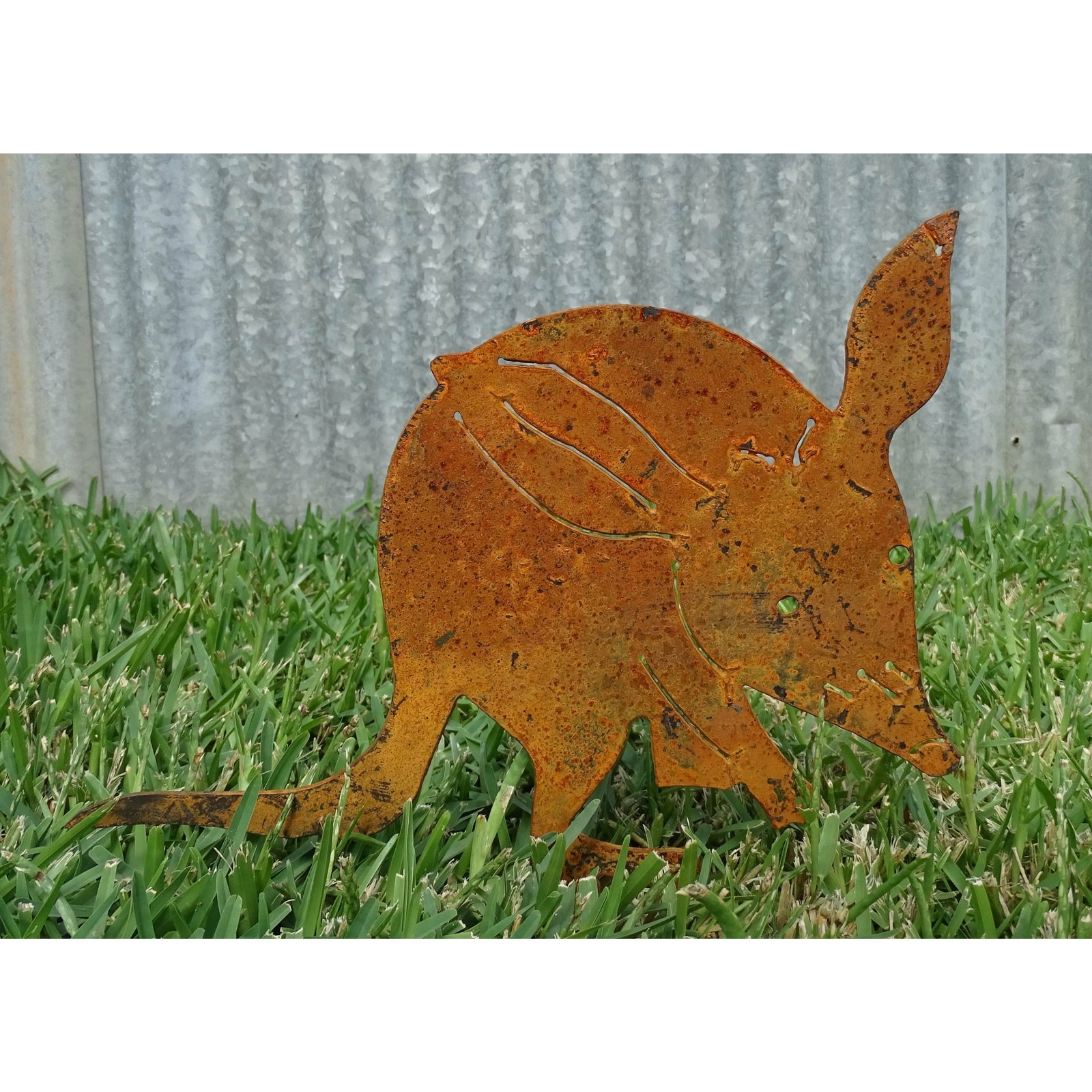 Bilby Metal Garden Art-Old n Dazed
