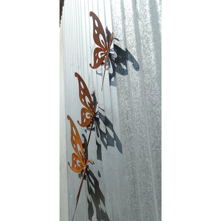 Butterflies Metal Wall Art-Old n Dazed