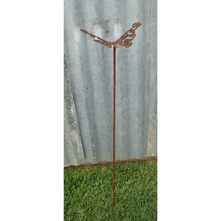 Butterfly Metal Garden Spike / Stake-Old n Dazed