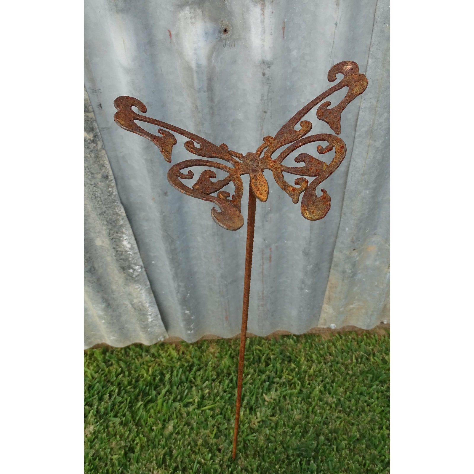 Butterfly Metal Garden Spike / Stake-Old n Dazed