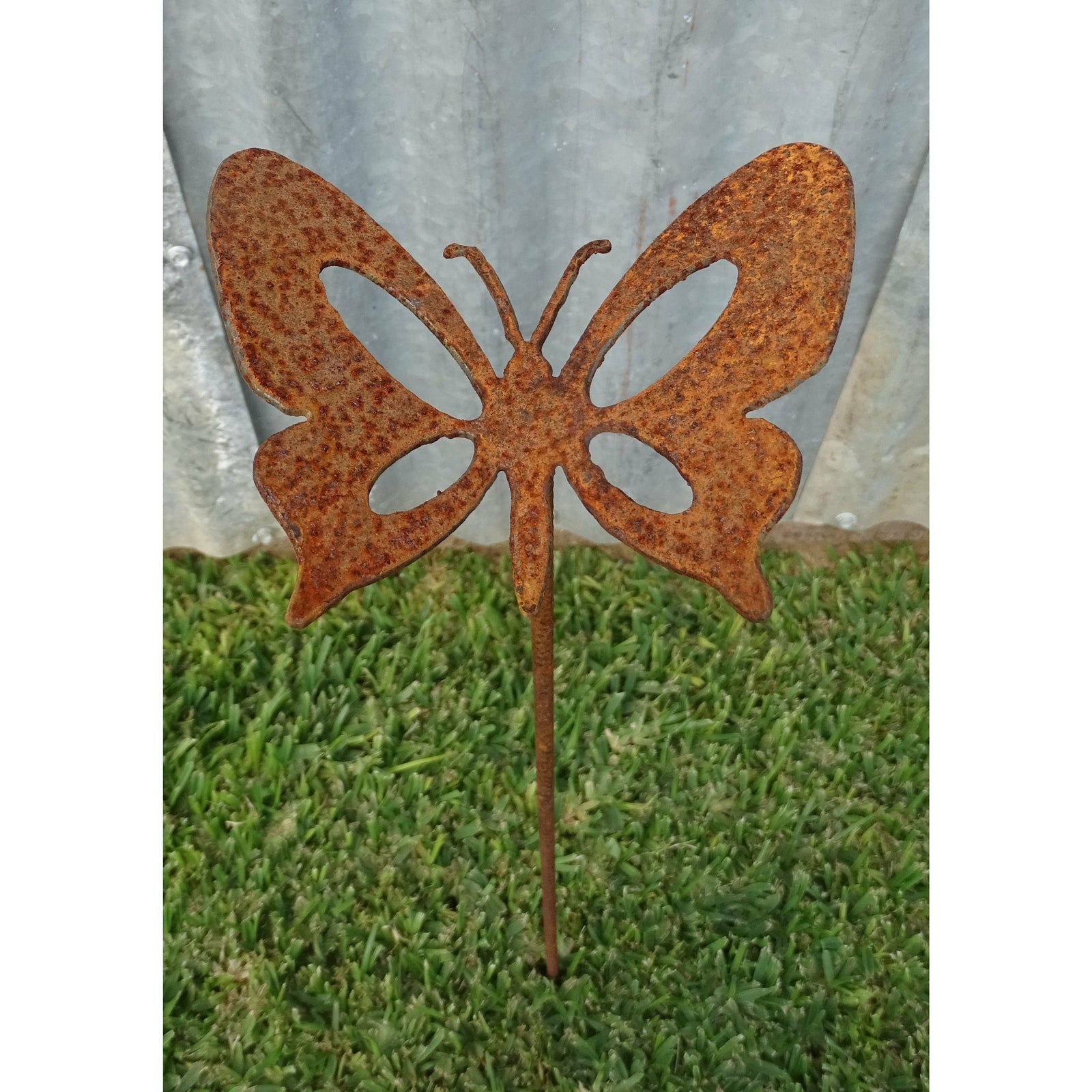 Butterfly Metal Garden Spike / Stake-Old n Dazed