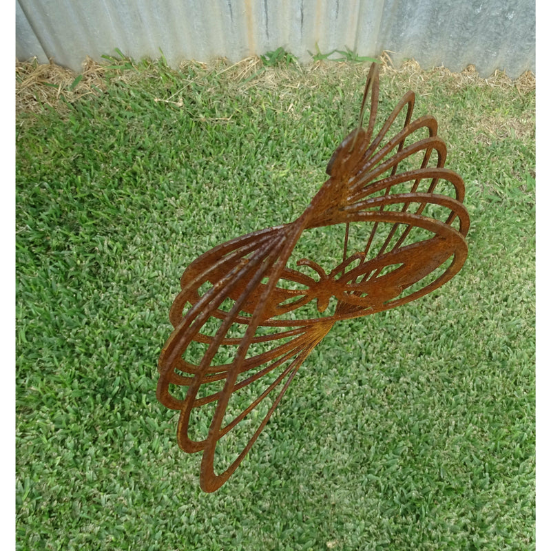 Butterfly Metal Wind spinner-Old n Dazed