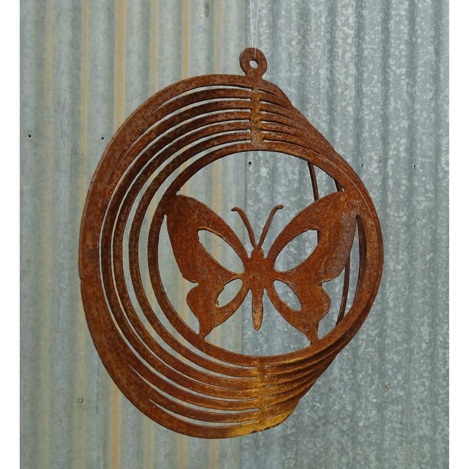 Butterfly Metal Wind spinner-Old n Dazed