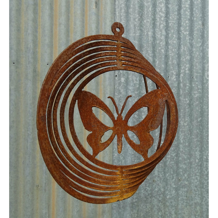 Butterfly Metal Wind spinner-Old n Dazed